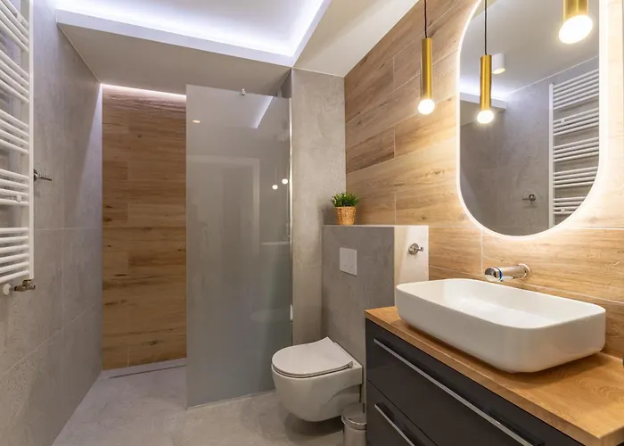 Klimatyzowane, 2 Sypialnie, Prywatna Sauna, Obok Aquaparku By W Karkonoszach Lägenhet